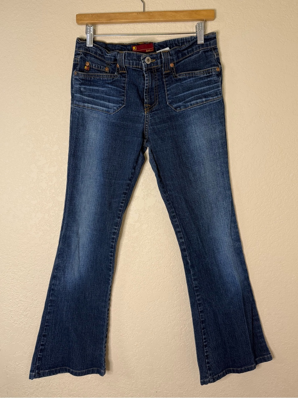 Just USA Dark Blue Flared Women's Jeans